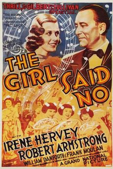 The Girl Said No (1937) starring Robert Armstrong on DVD on DVD